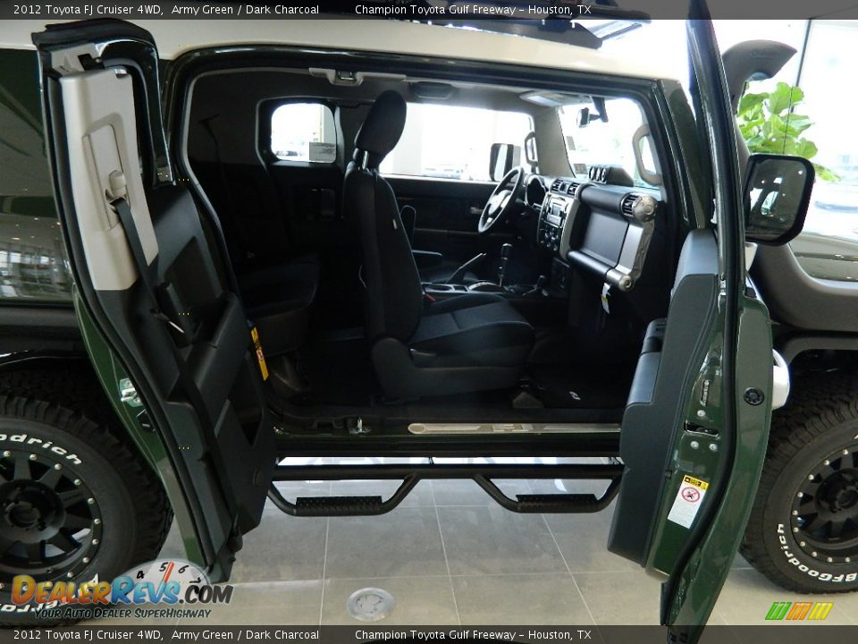 Dark Charcoal Interior - 2012 Toyota FJ Cruiser 4WD Photo #8