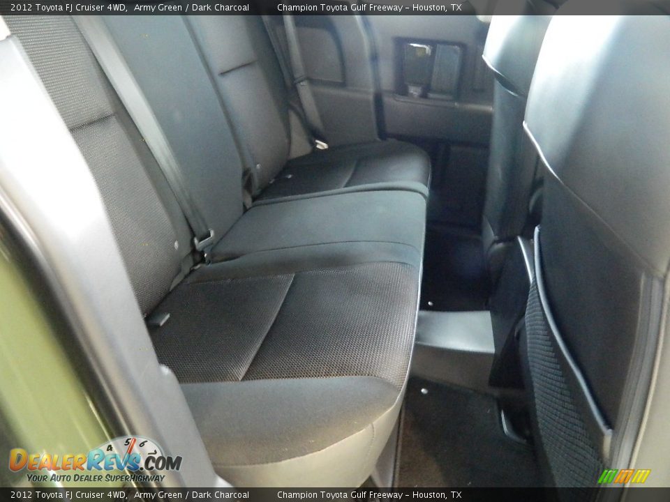 2012 Toyota FJ Cruiser 4WD Army Green / Dark Charcoal Photo #10