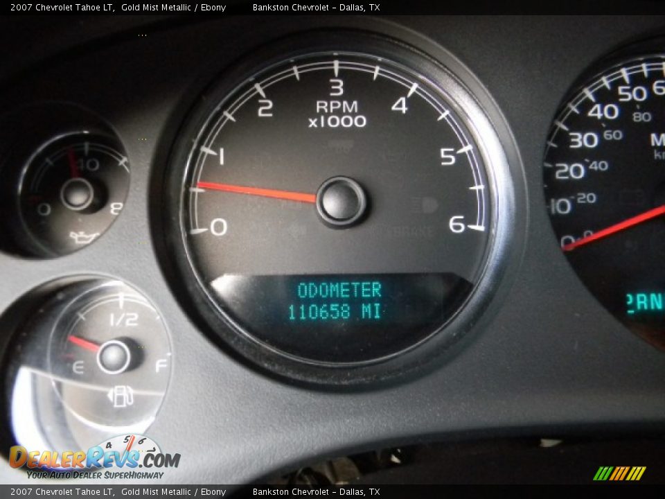 2007 Chevrolet Tahoe LT Gold Mist Metallic / Ebony Photo #10