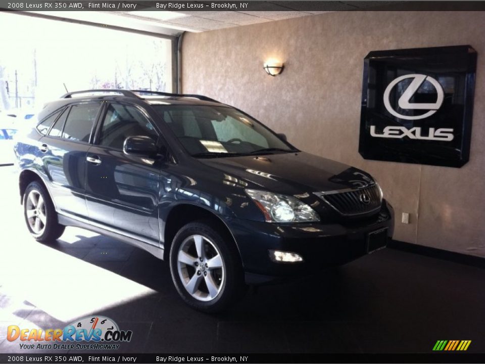 2008 Lexus RX 350 AWD Flint Mica / Ivory Photo #1
