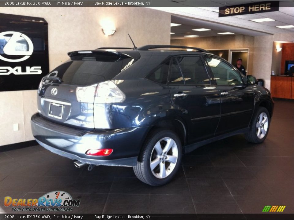 2008 Lexus RX 350 AWD Flint Mica / Ivory Photo #2