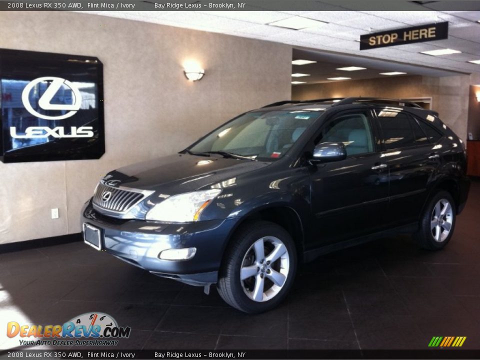 2008 Lexus RX 350 AWD Flint Mica / Ivory Photo #3