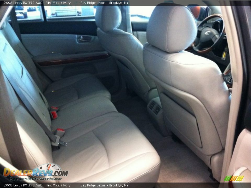 2008 Lexus RX 350 AWD Flint Mica / Ivory Photo #8