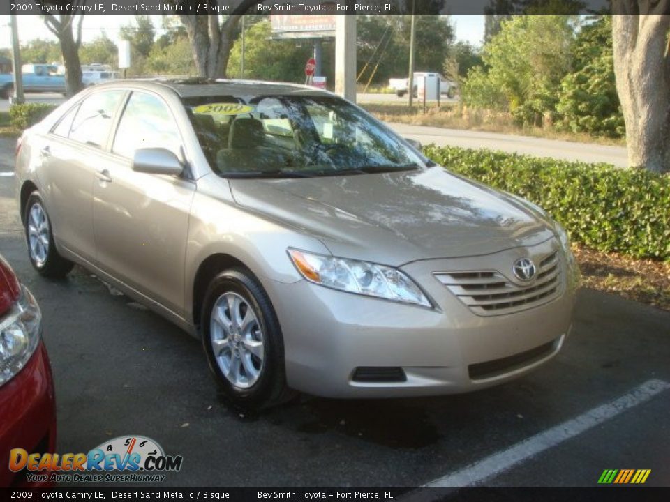 2009 Toyota Camry LE Desert Sand Metallic / Bisque Photo #1
