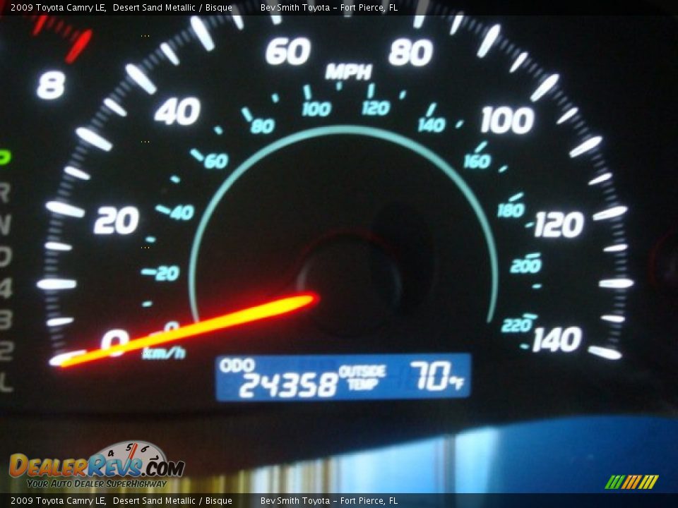 2009 Toyota Camry LE Desert Sand Metallic / Bisque Photo #8