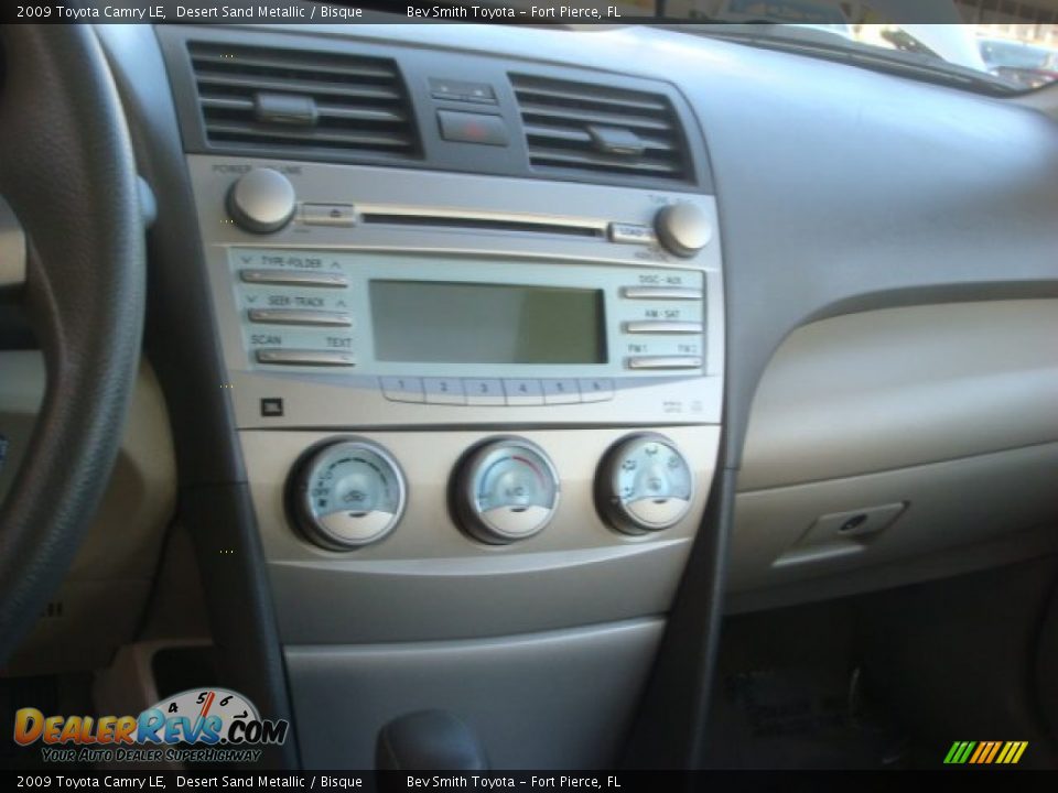 2009 Toyota Camry LE Desert Sand Metallic / Bisque Photo #9