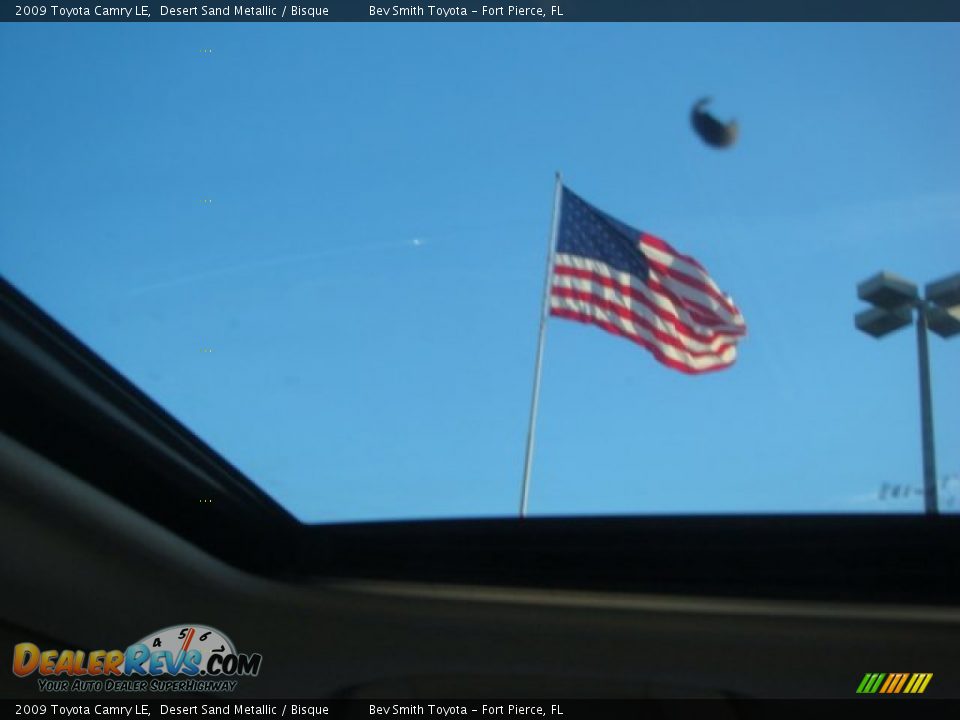 2009 Toyota Camry LE Desert Sand Metallic / Bisque Photo #14