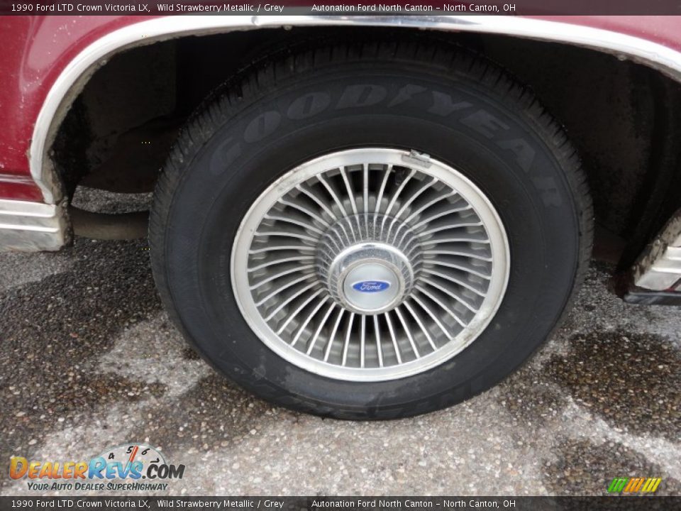 1990 Ford LTD Crown Victoria LX Wheel Photo #4