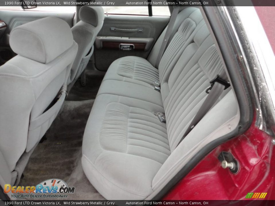Grey Interior - 1990 Ford LTD Crown Victoria LX Photo #7