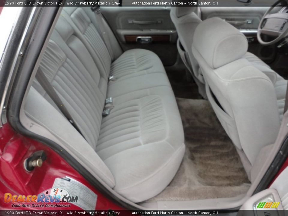 Grey Interior - 1990 Ford LTD Crown Victoria LX Photo #20