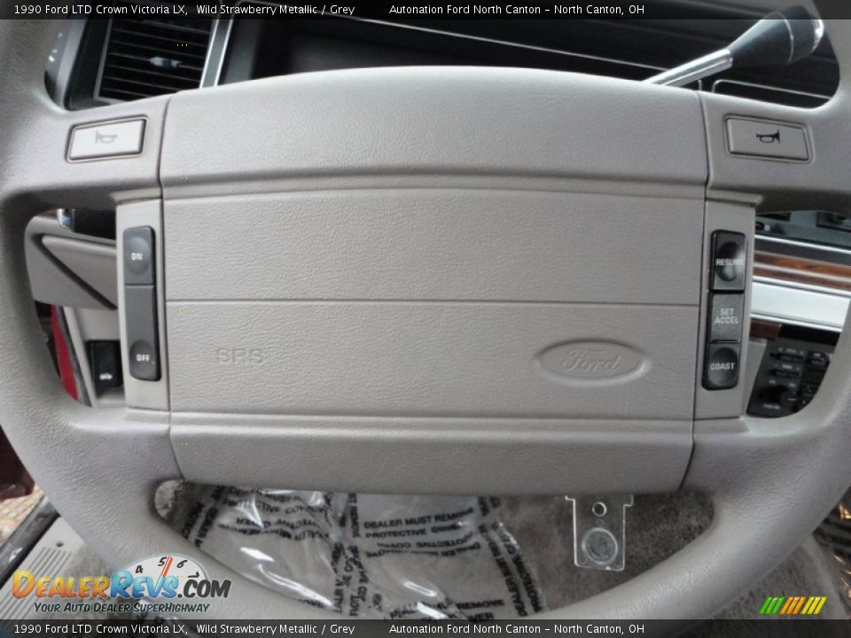 1990 Ford LTD Crown Victoria LX Steering Wheel Photo #23