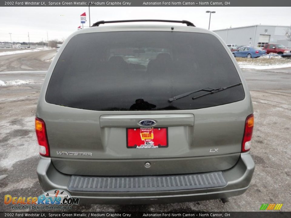 2002 Ford Windstar LX Spruce Green Metallic / Medium Graphite Grey Photo #2