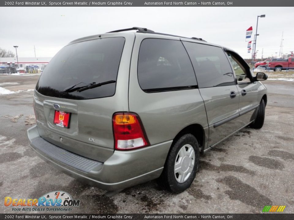 2002 Ford Windstar LX Spruce Green Metallic / Medium Graphite Grey Photo #3