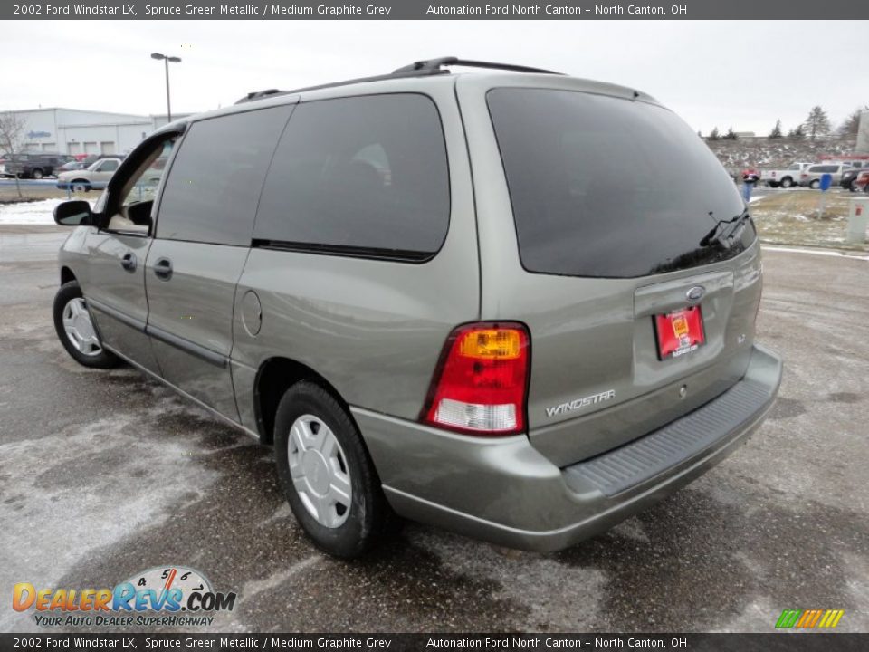 2002 Ford Windstar LX Spruce Green Metallic / Medium Graphite Grey Photo #10