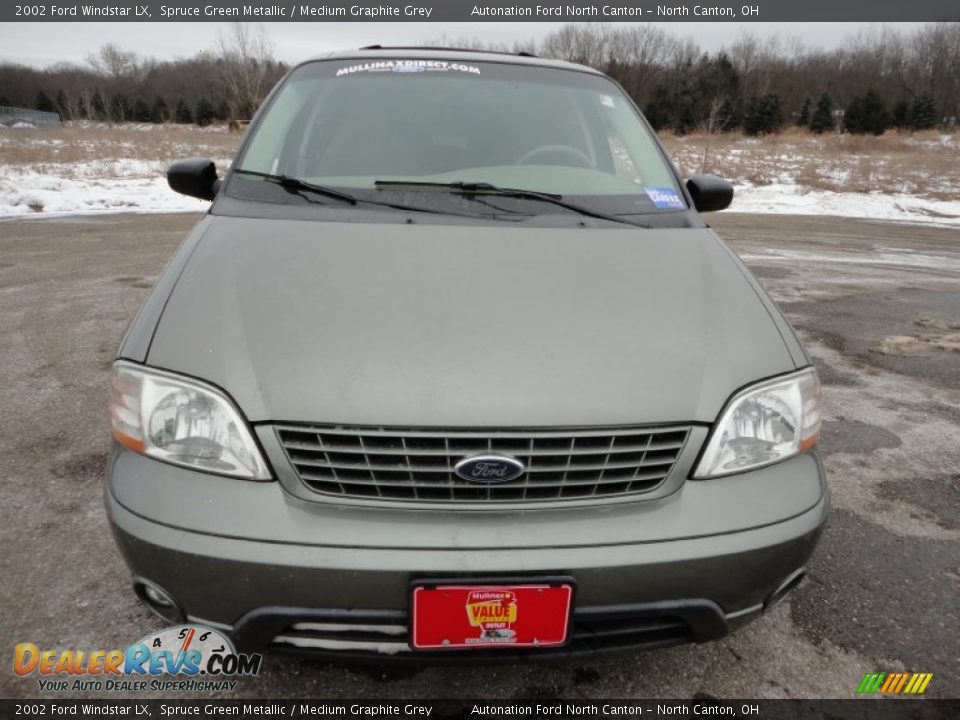 2002 Ford Windstar LX Spruce Green Metallic / Medium Graphite Grey Photo #12