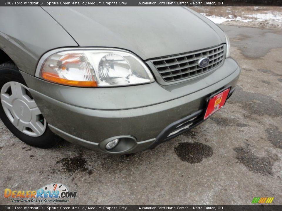 2002 Ford Windstar LX Spruce Green Metallic / Medium Graphite Grey Photo #13