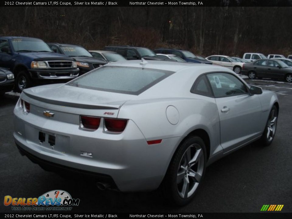 2012 Chevrolet Camaro LT/RS Coupe Silver Ice Metallic / Black Photo #8