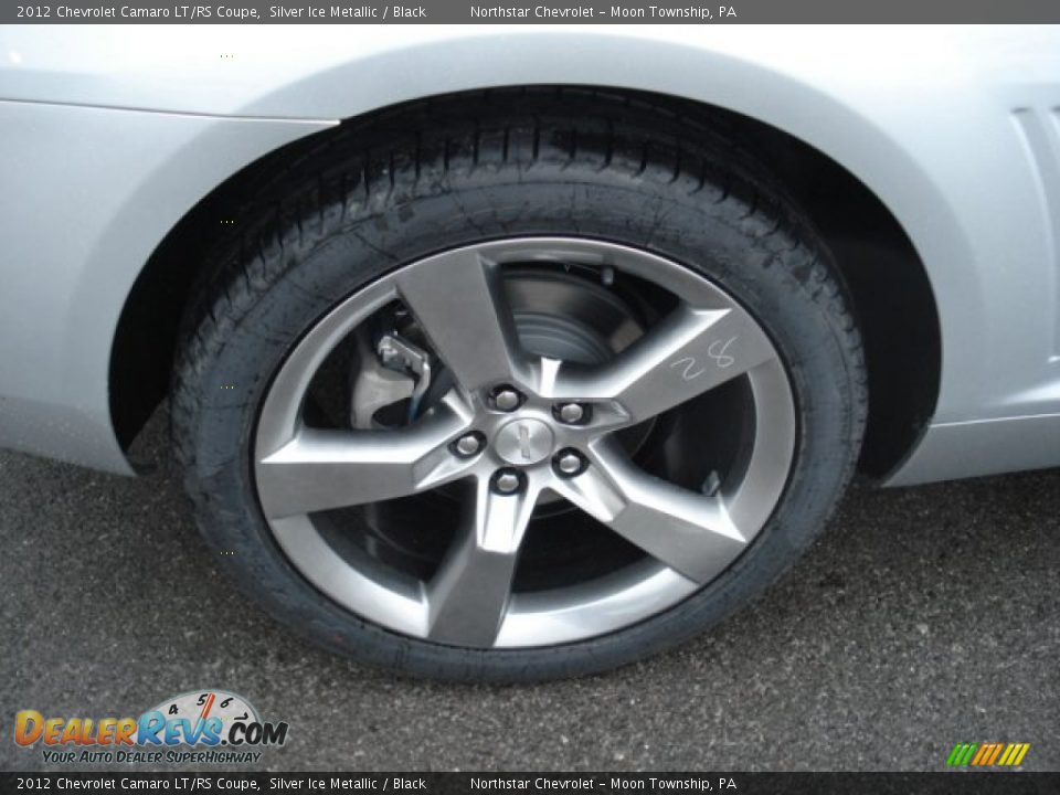 2012 Chevrolet Camaro LT/RS Coupe Silver Ice Metallic / Black Photo #9