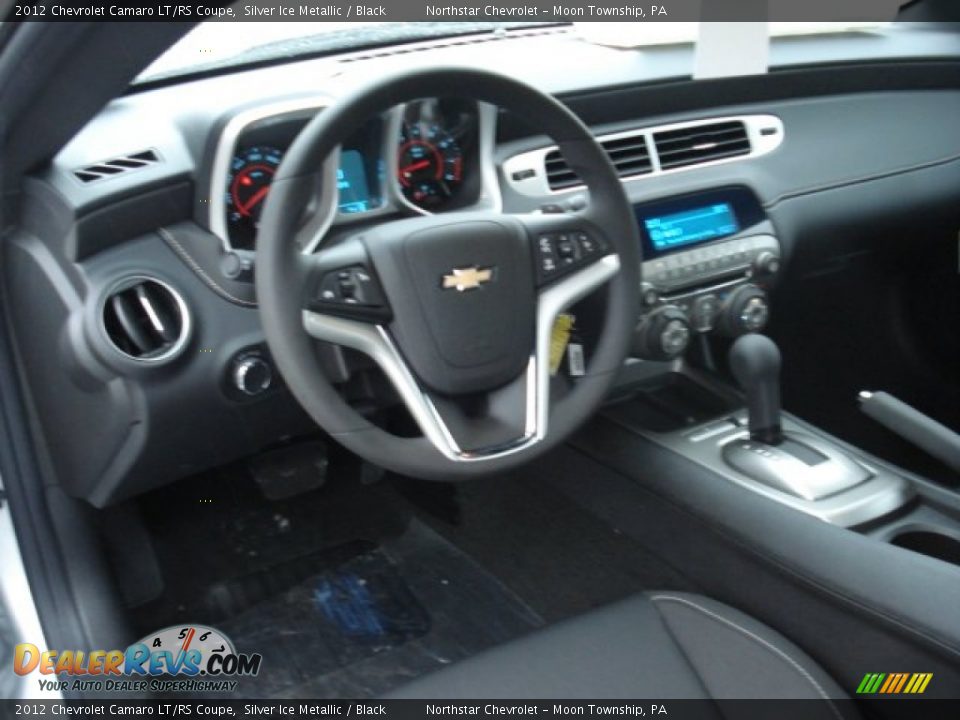 2012 Chevrolet Camaro LT/RS Coupe Silver Ice Metallic / Black Photo #10