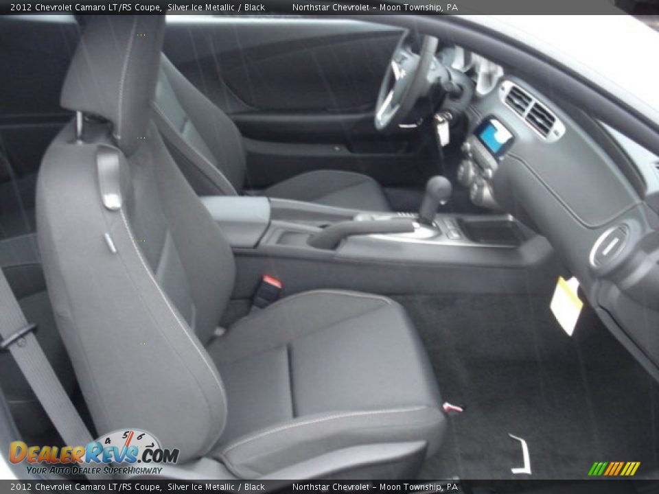2012 Chevrolet Camaro LT/RS Coupe Silver Ice Metallic / Black Photo #14