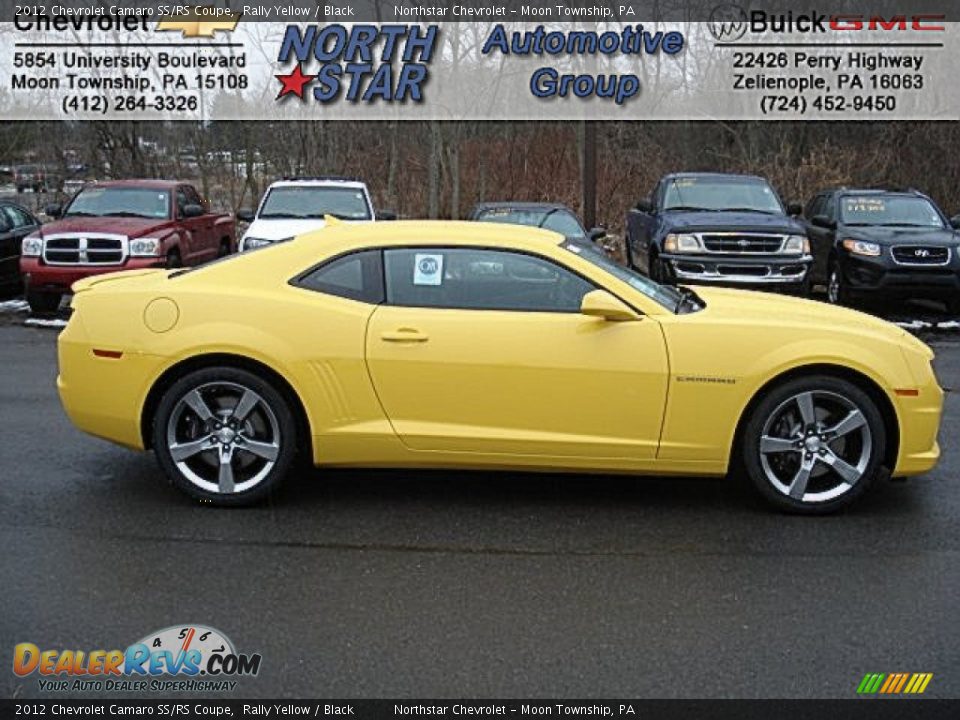 2012 Chevrolet Camaro SS/RS Coupe Rally Yellow / Black Photo #1