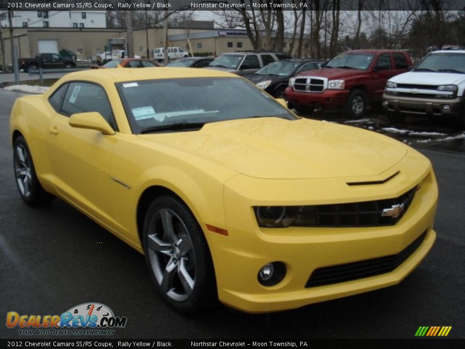 2012 Chevrolet Camaro SS/RS Coupe Rally Yellow / Black Photo #2