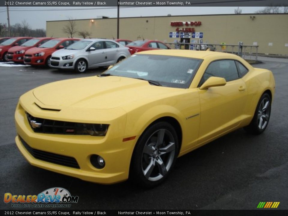 2012 Chevrolet Camaro SS/RS Coupe Rally Yellow / Black Photo #4