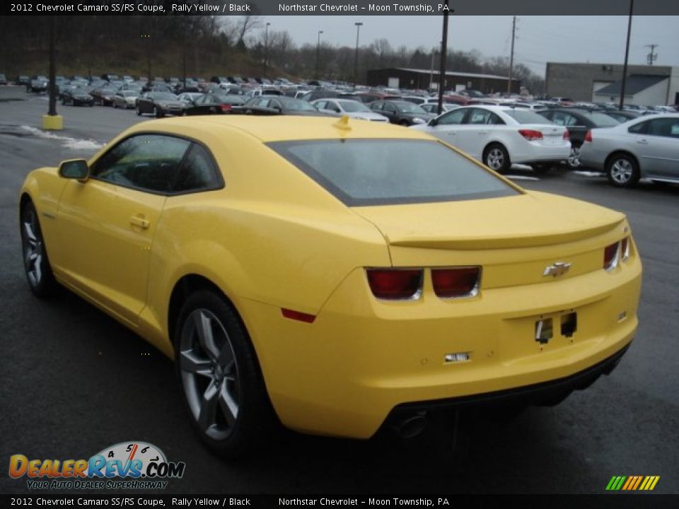 2012 Chevrolet Camaro SS/RS Coupe Rally Yellow / Black Photo #6
