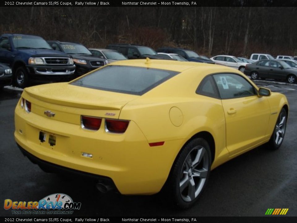 2012 Chevrolet Camaro SS/RS Coupe Rally Yellow / Black Photo #8