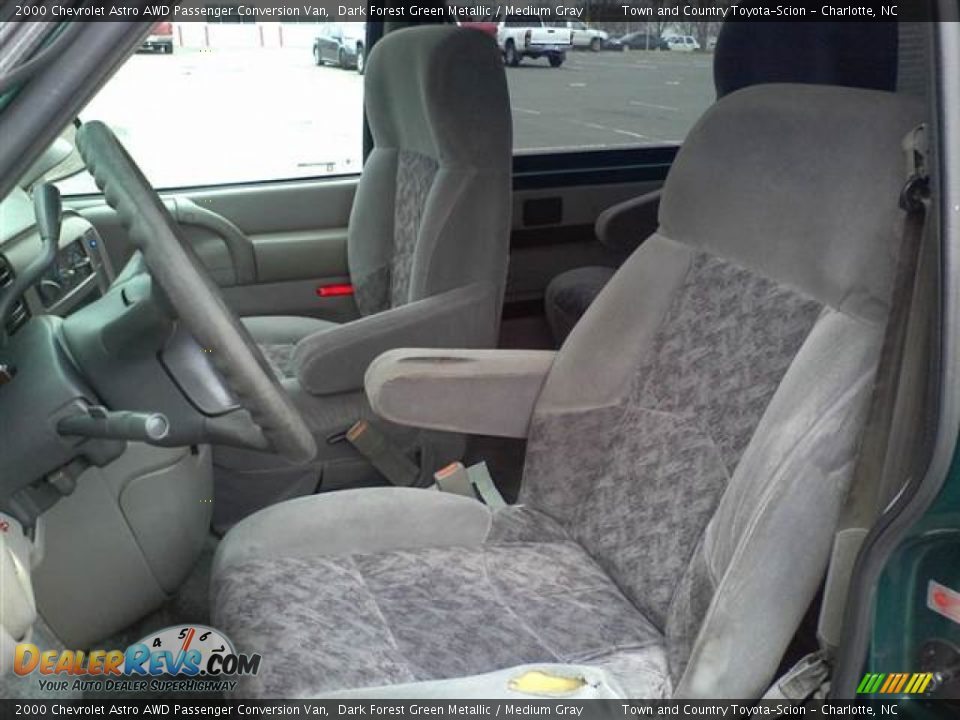 Medium Gray Interior - 2000 Chevrolet Astro AWD Passenger Conversion Van Photo #6