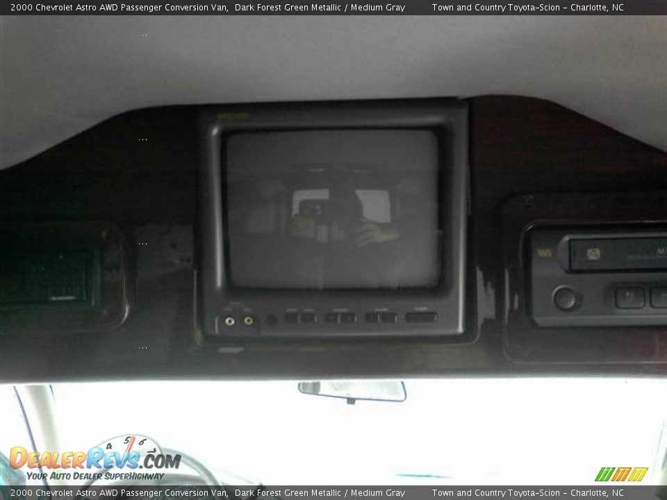 2000 Chevrolet Astro AWD Passenger Conversion Van Dark Forest Green Metallic / Medium Gray Photo #23