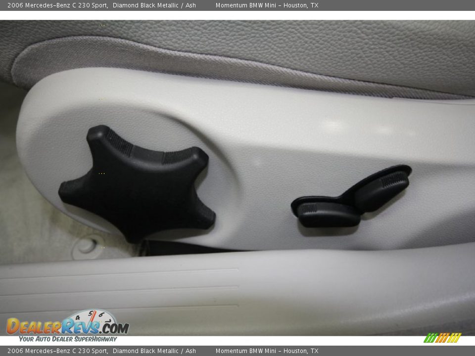 2006 Mercedes-Benz C 230 Sport Diamond Black Metallic / Ash Photo #18