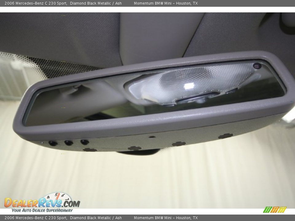 2006 Mercedes-Benz C 230 Sport Diamond Black Metallic / Ash Photo #22