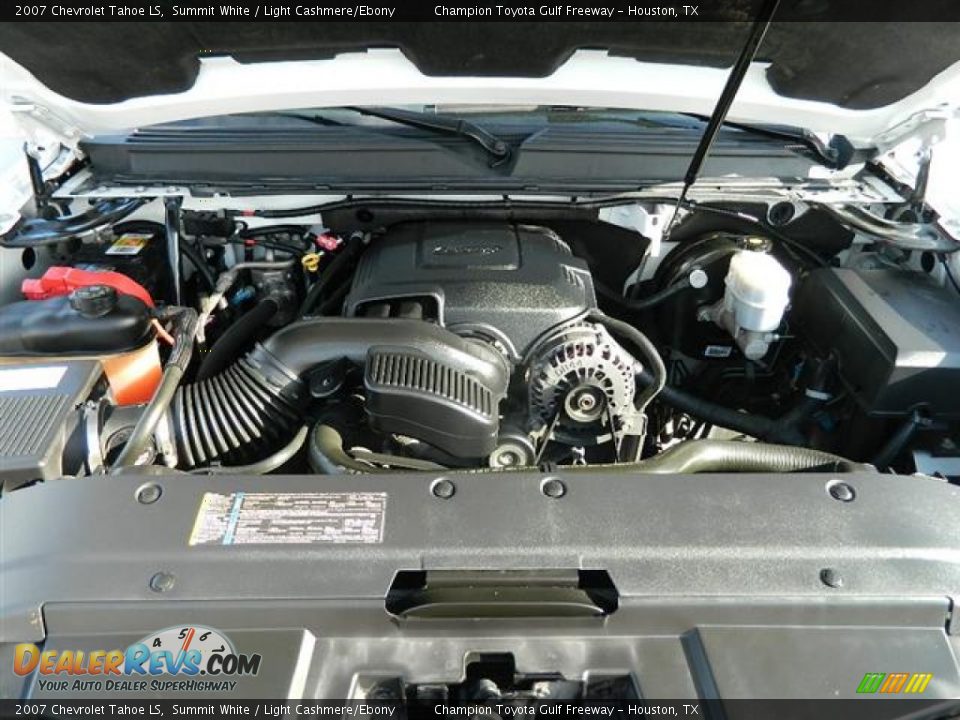 2007 Chevrolet Tahoe LS Summit White / Light Cashmere/Ebony Photo #24
