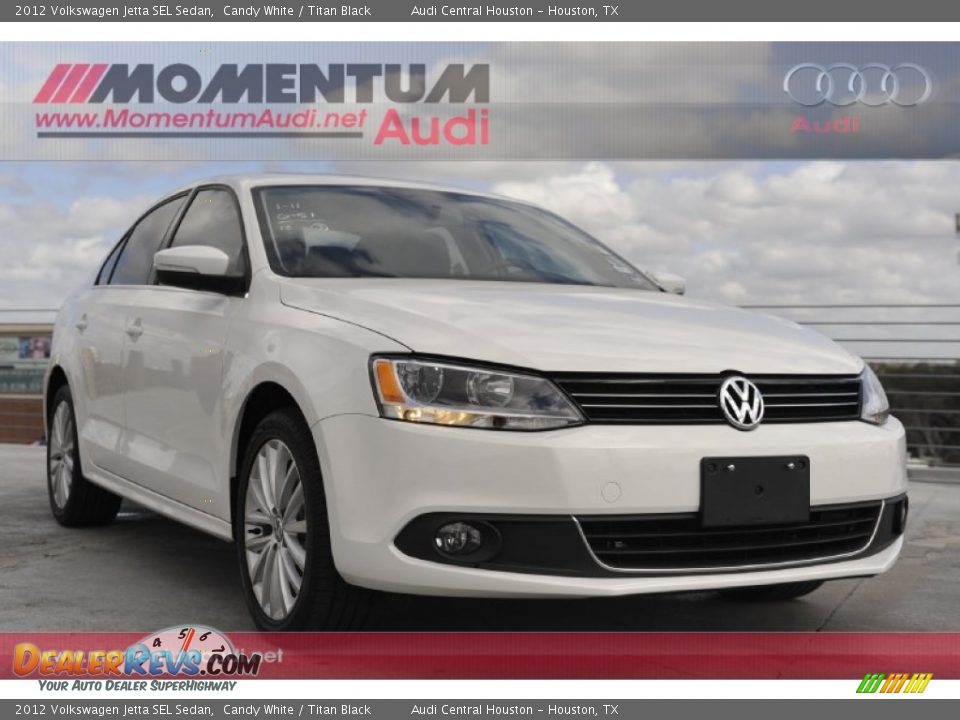 2012 Volkswagen Jetta SEL Sedan Candy White / Titan Black Photo #1