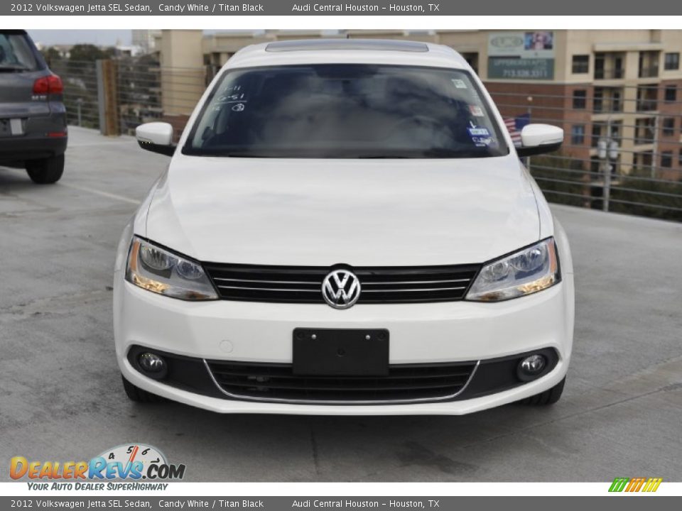 2012 Volkswagen Jetta SEL Sedan Candy White / Titan Black Photo #2