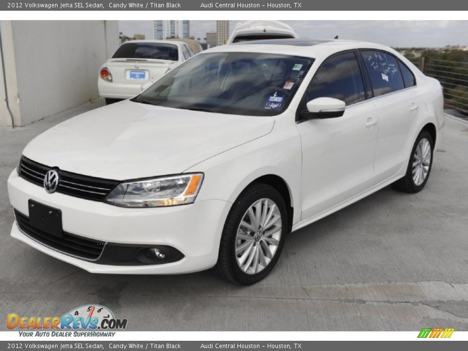 2012 Volkswagen Jetta SEL Sedan Candy White / Titan Black Photo #3
