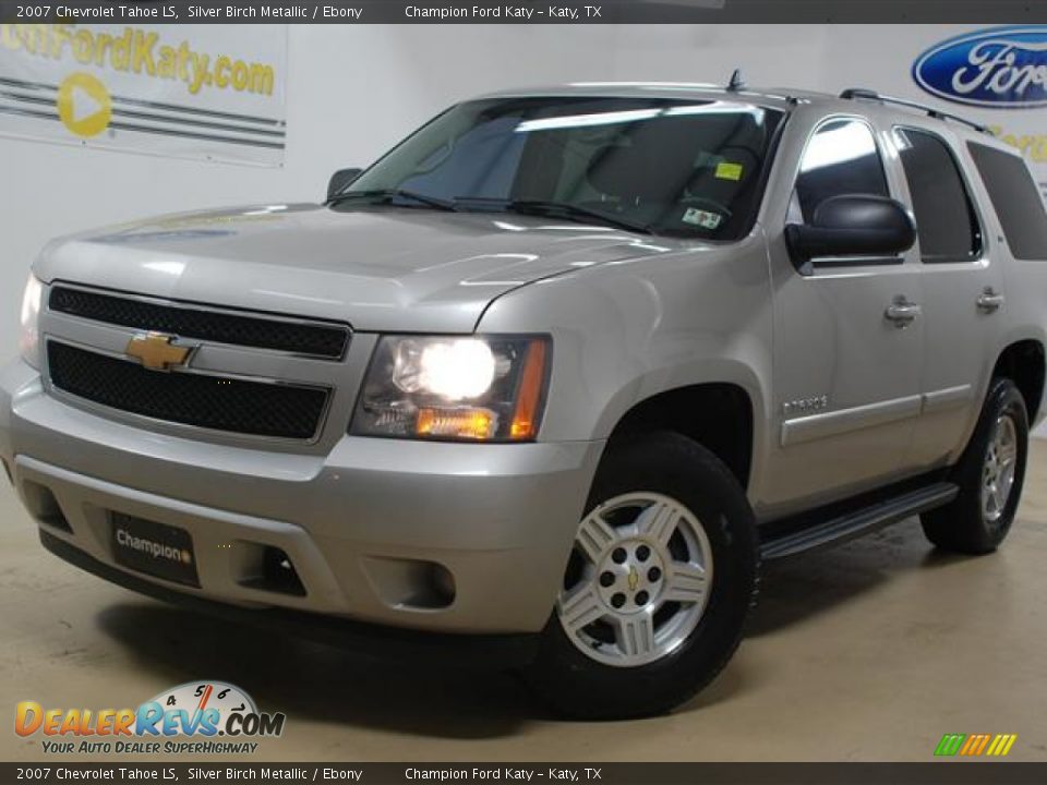 2007 Chevrolet Tahoe LS Silver Birch Metallic / Ebony Photo #1