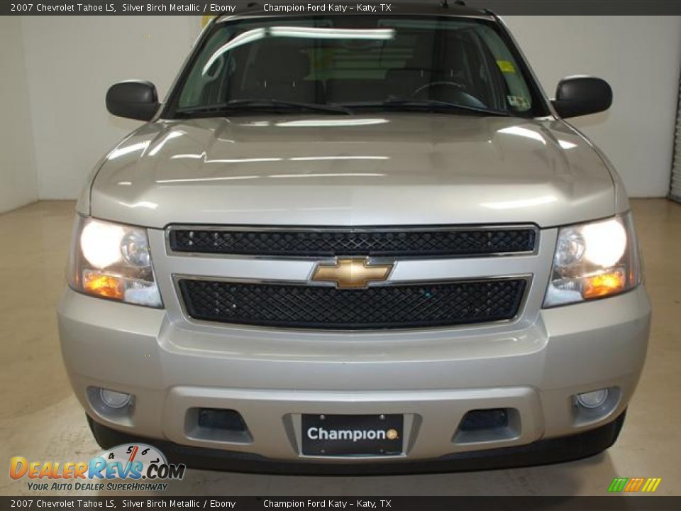 2007 Chevrolet Tahoe LS Silver Birch Metallic / Ebony Photo #2