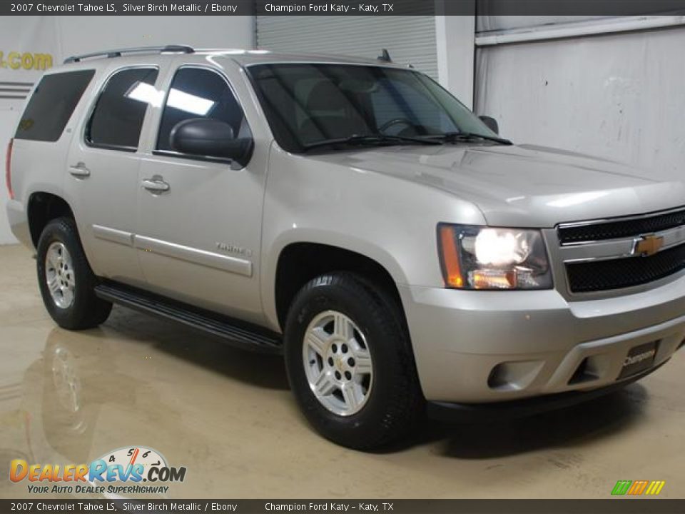 2007 Chevrolet Tahoe LS Silver Birch Metallic / Ebony Photo #3