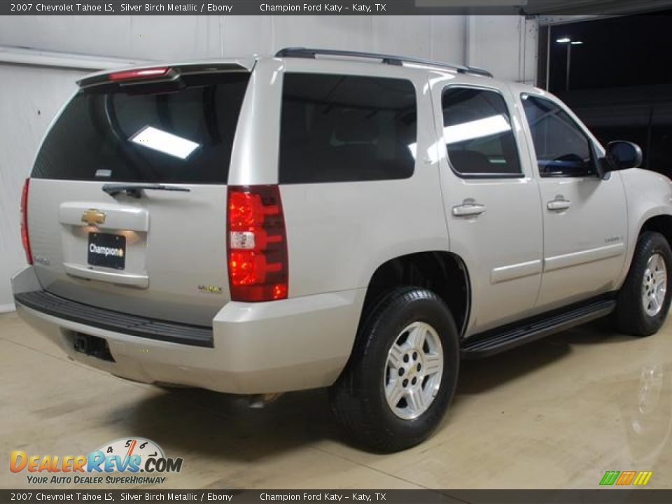 2007 Chevrolet Tahoe LS Silver Birch Metallic / Ebony Photo #4