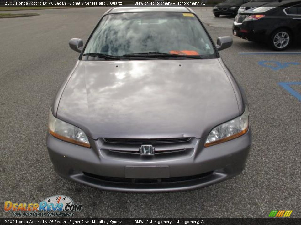 2000 Honda Accord LX V6 Sedan Signet Silver Metallic / Quartz Photo #10