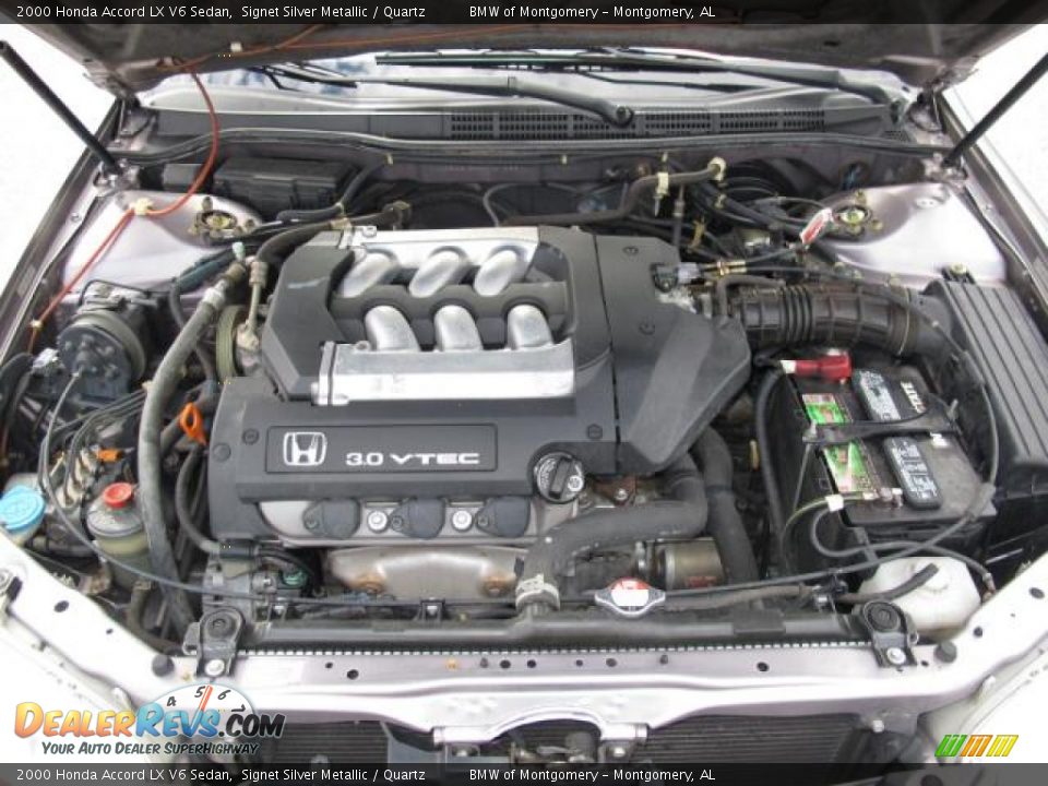 2000 Honda Accord LX V6 Sedan 3.0L SOHC 24V VTEC V6 Engine Photo #13
