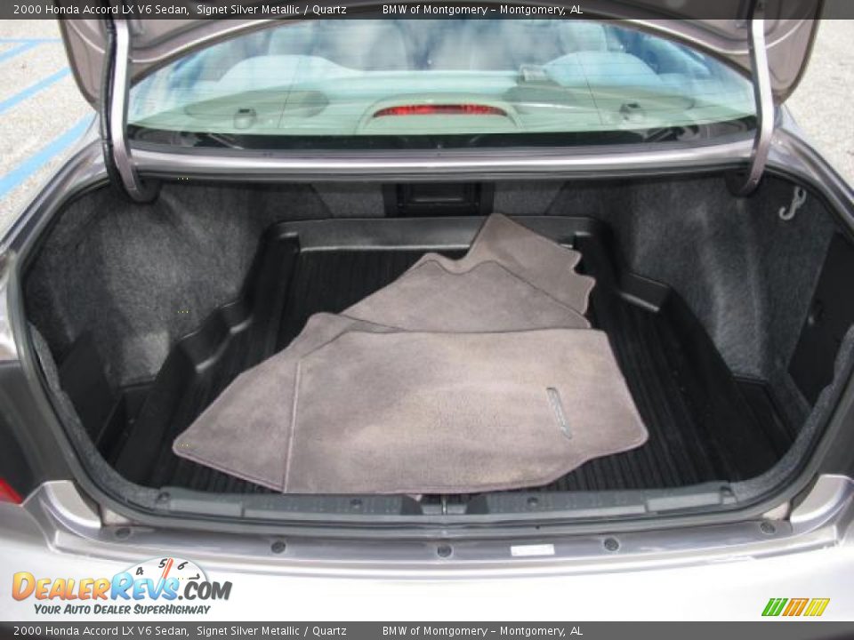 2000 Honda Accord LX V6 Sedan Signet Silver Metallic / Quartz Photo #14