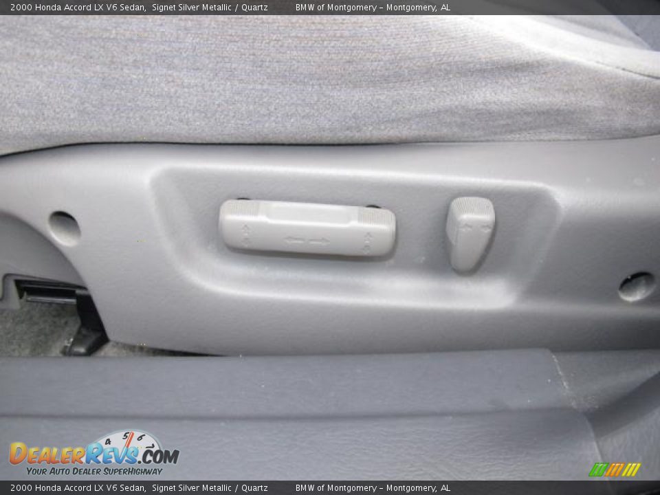 2000 Honda Accord LX V6 Sedan Signet Silver Metallic / Quartz Photo #16