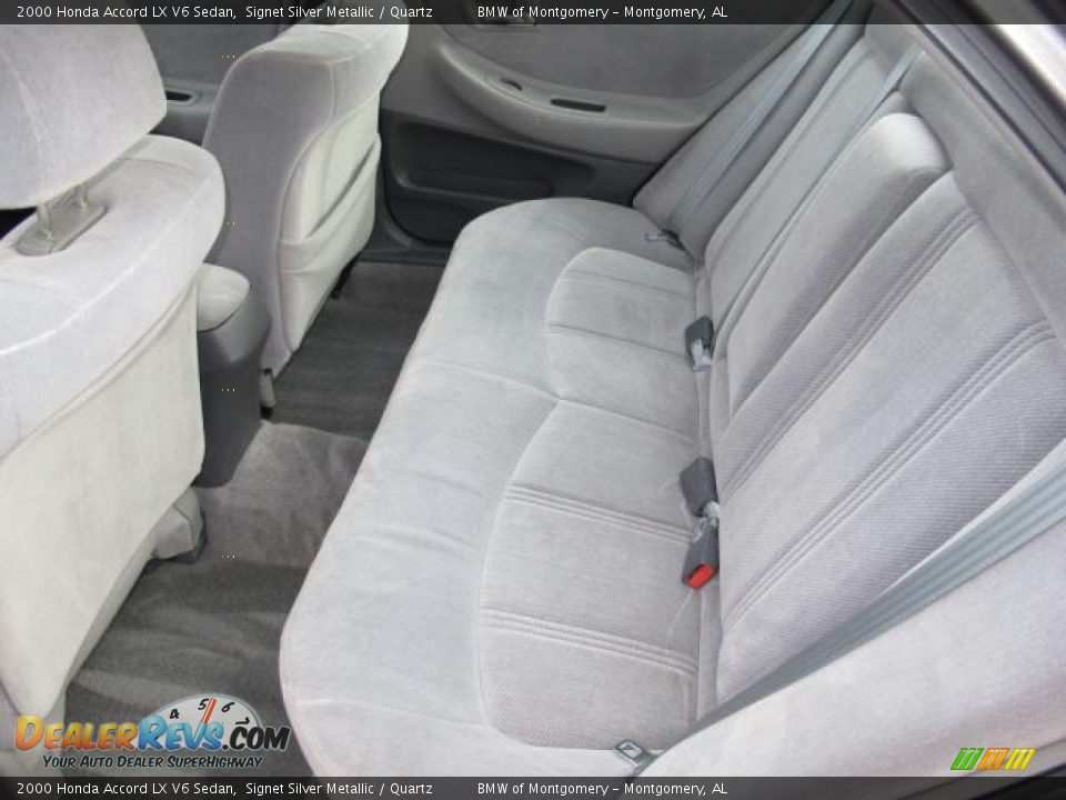 2000 Honda Accord LX V6 Sedan Signet Silver Metallic / Quartz Photo #20