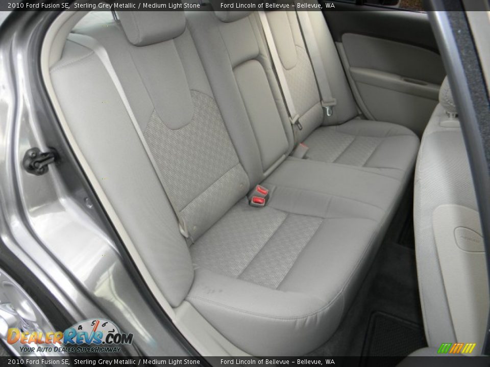 Medium Light Stone Interior 2010 Ford Fusion Se Photo 10