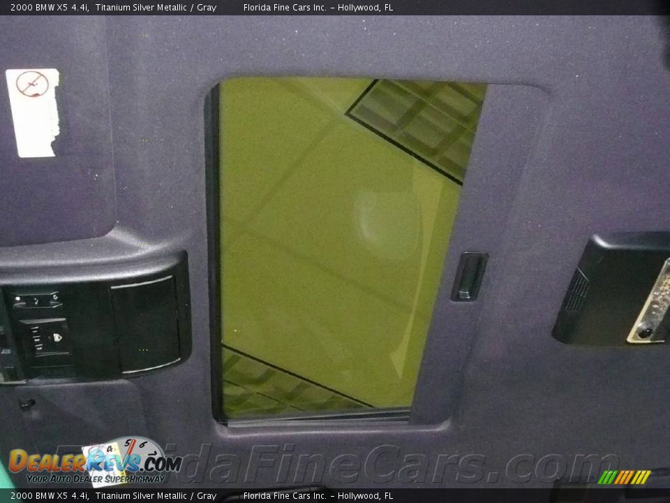 2000 BMW X5 4.4i Titanium Silver Metallic / Gray Photo #19
