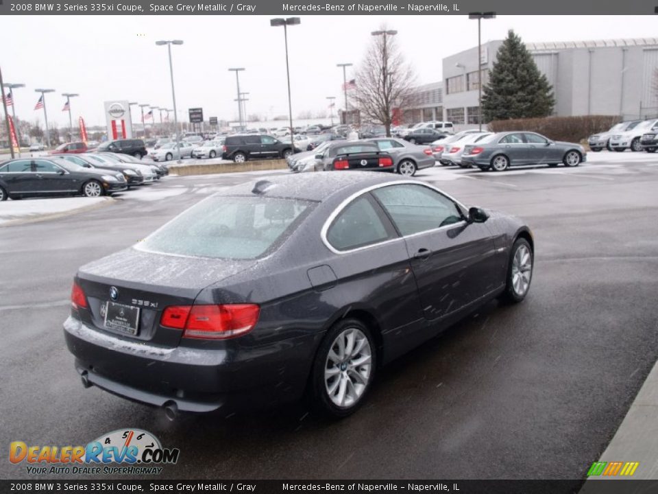 2008 BMW 3 Series 335xi Coupe Space Grey Metallic / Gray Photo #2