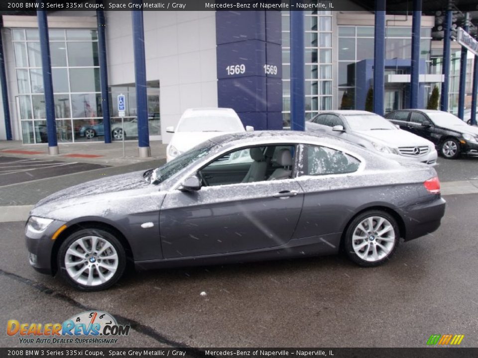 2008 BMW 3 Series 335xi Coupe Space Grey Metallic / Gray Photo #3